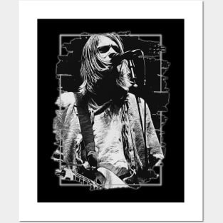 Grunge Music \\ Brush Art Posters and Art